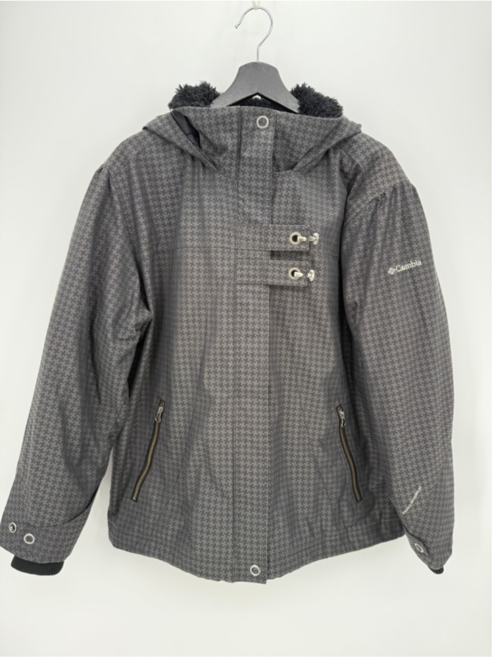 Columbia Abbot Kinney Ski & Snow Jacket OMNI-SHIELD Gray Women Size 1X